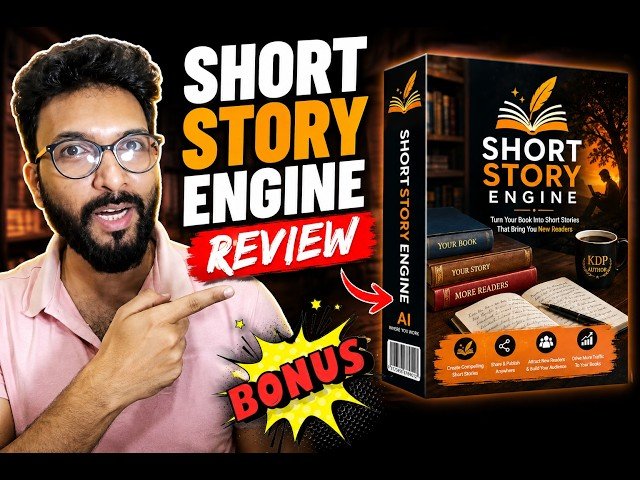A focused author planning new content using the Short Story Engine workflow.