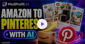 Beginner learning Pin2Profit AI on a laptop at home
